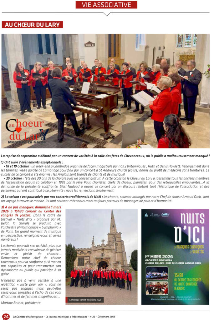 La gazette de Montguyon